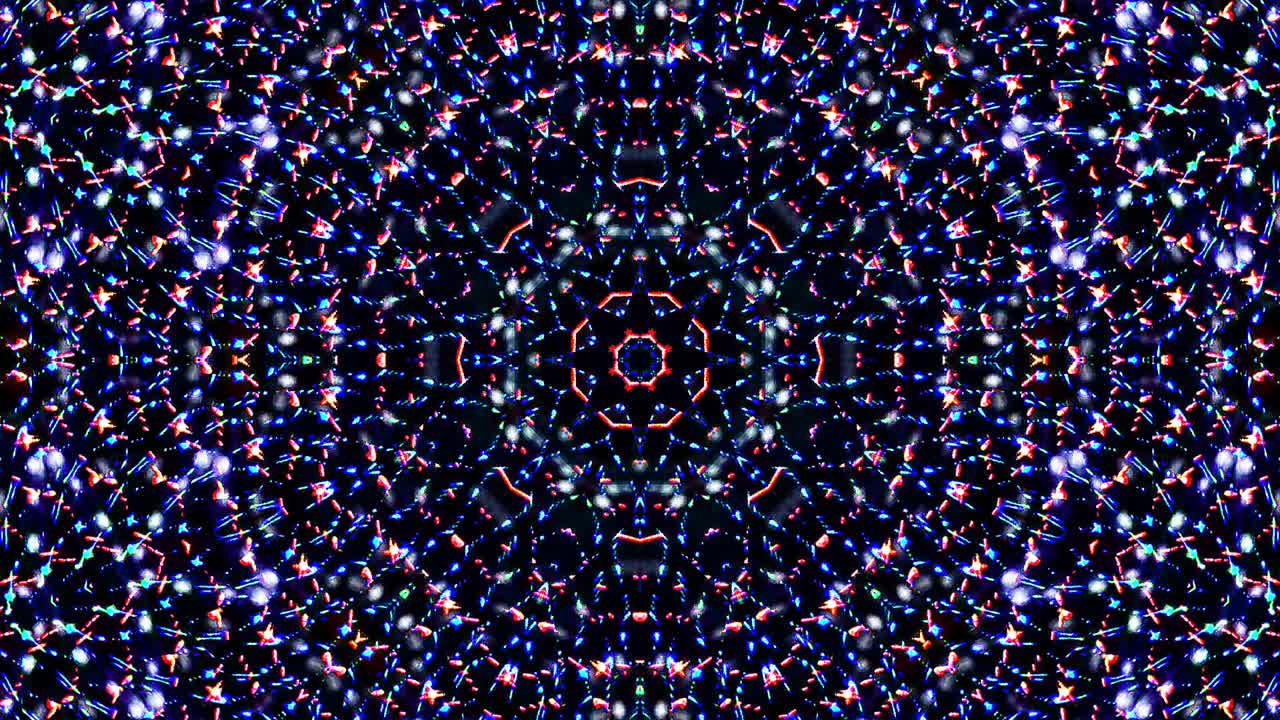 colorful lines glowing waves shape background kaleidoscope abstract