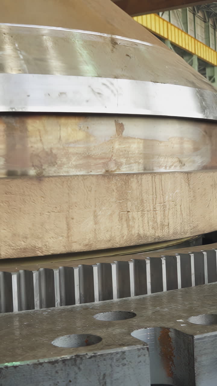 작동 중인 산업 기계