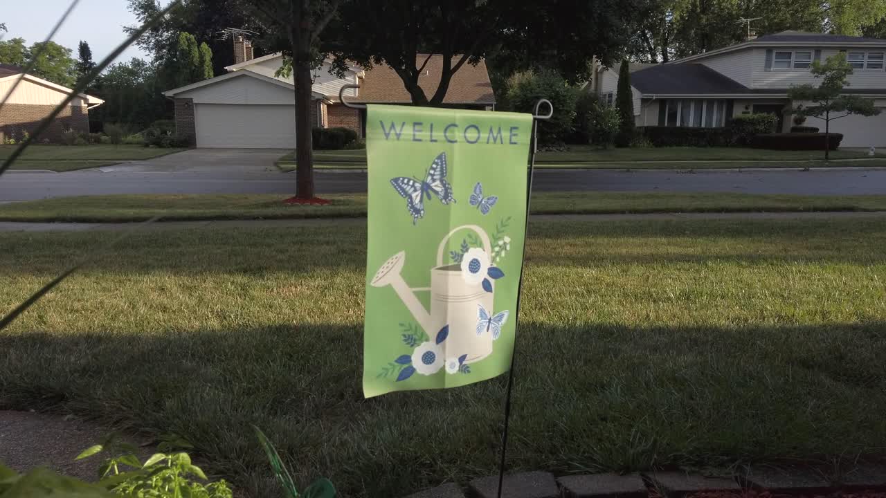 patio decorativo en una tarde tranquila, nadie