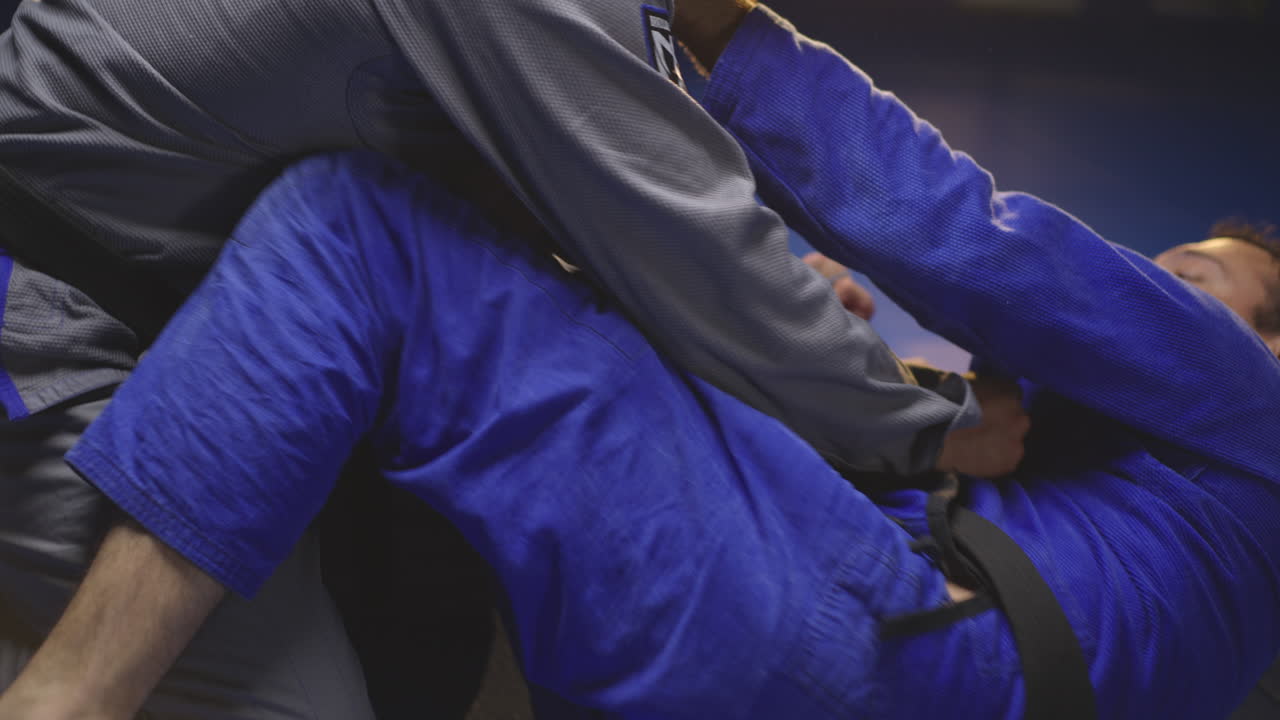 Brazilian Jiu-Jitsu Sparring Session