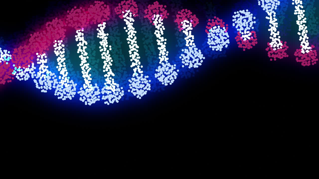 Abstract DNA Double Helix Illustration