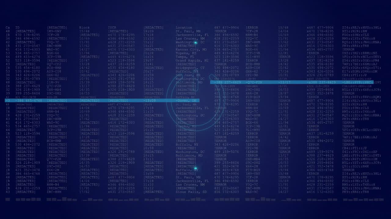 해군 배경에 있는 데이터에 대한 권력으로 네온 원의 애니메이션