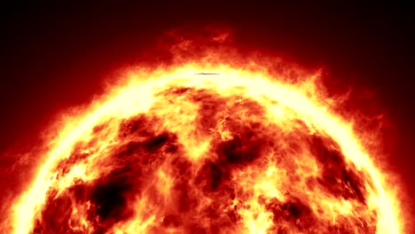 epic sun star surface closeup 4k