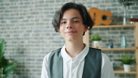 portrait of a teenager