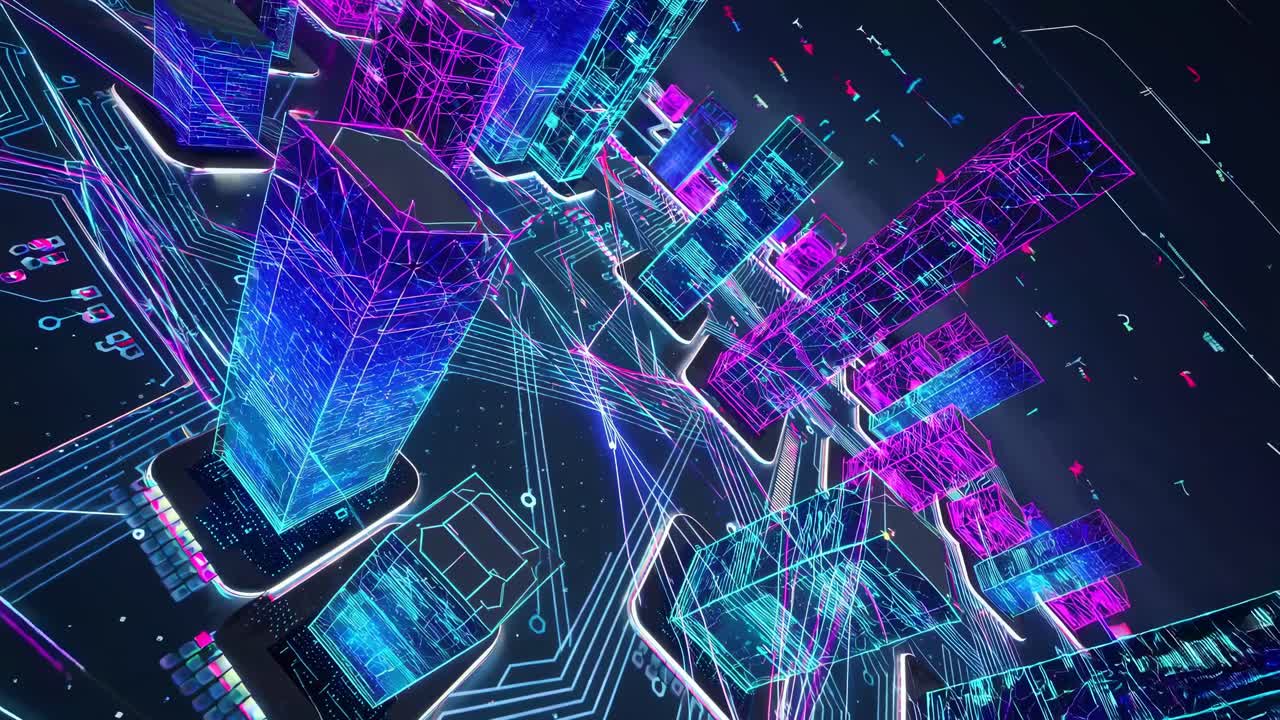 paisaje urbano digital