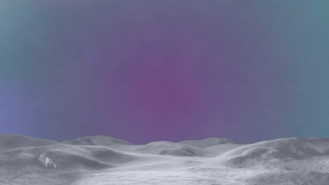 animación de montañas grises en fondo de color