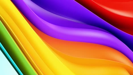 smooth, undulating lines form a mesmerizing wave pattern, showcasing a vibrant spectrum of colors and creating a captivating piece of digital art