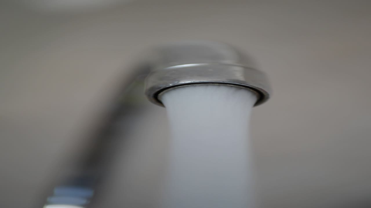 Close Up of a Water Faucet