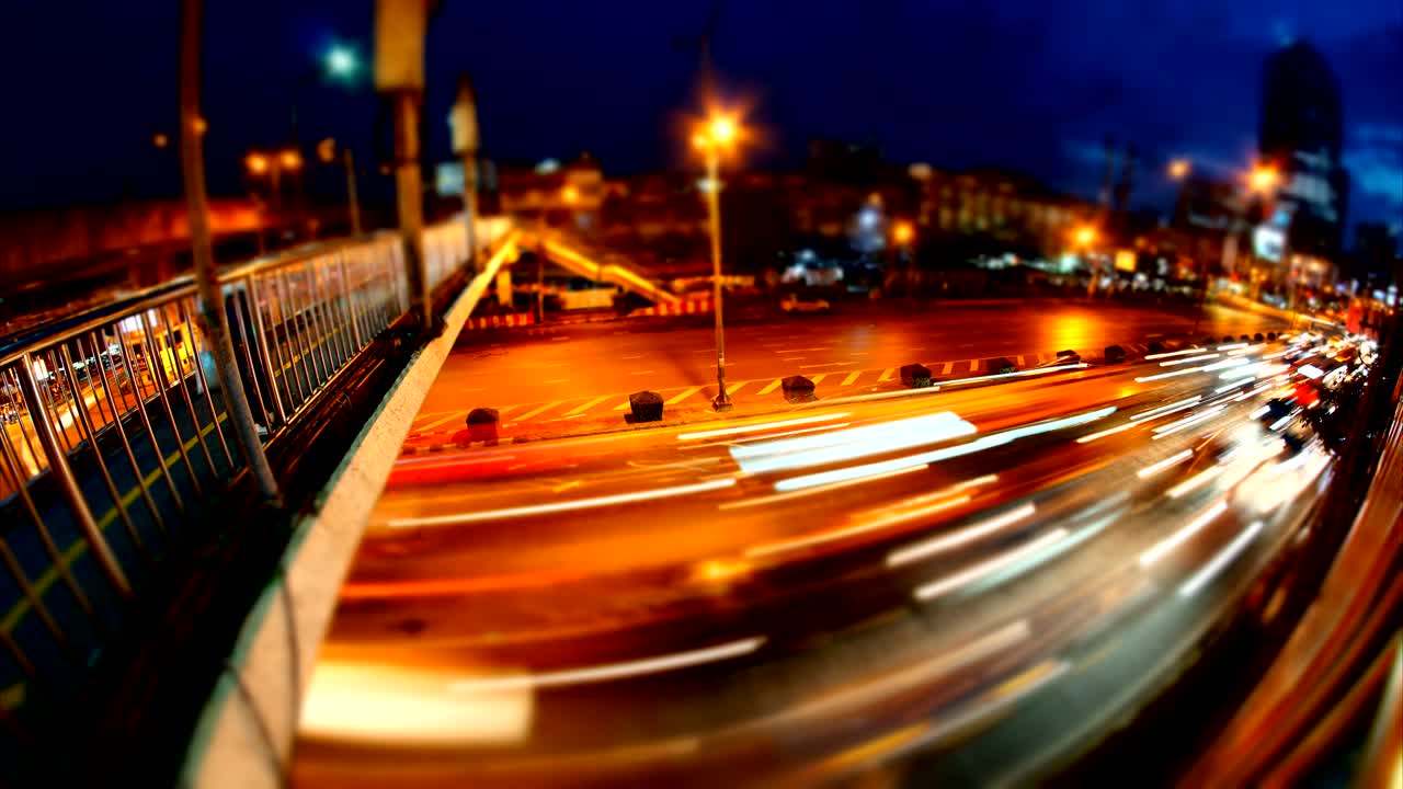 Congestion traffic on sunset