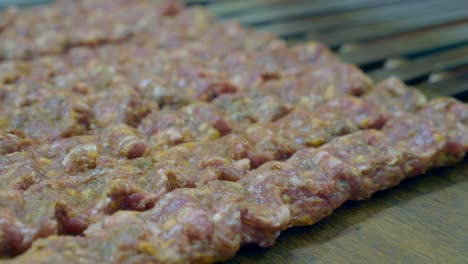 Close up of kebab