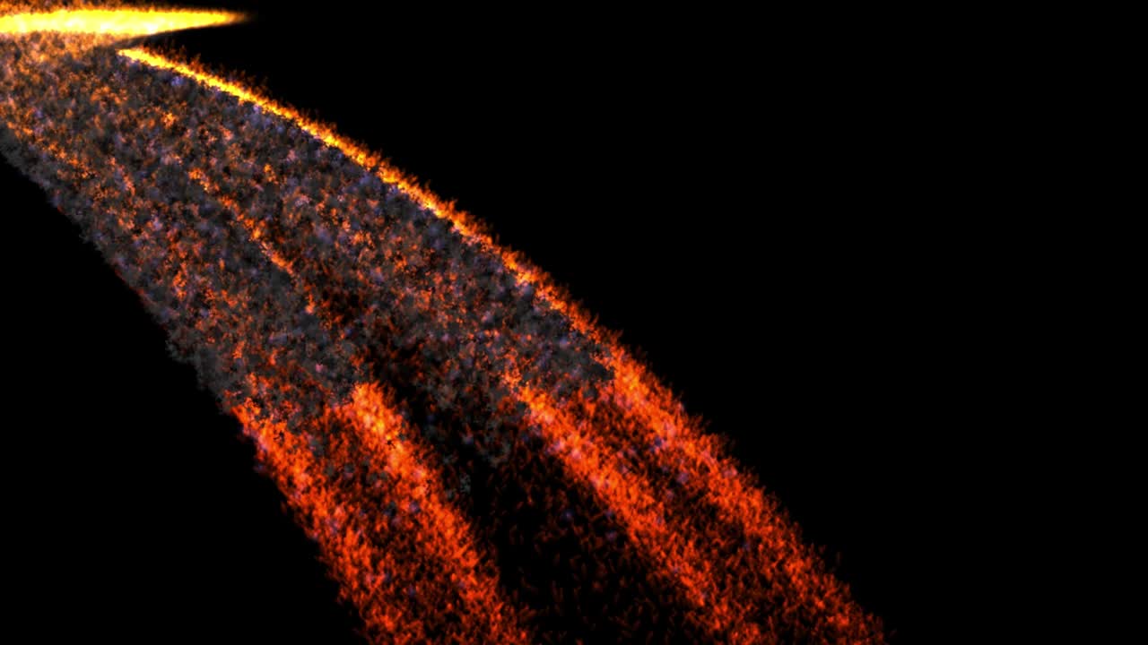 플레임 파이어 cg 입자 애니메이션 모션 그래픽