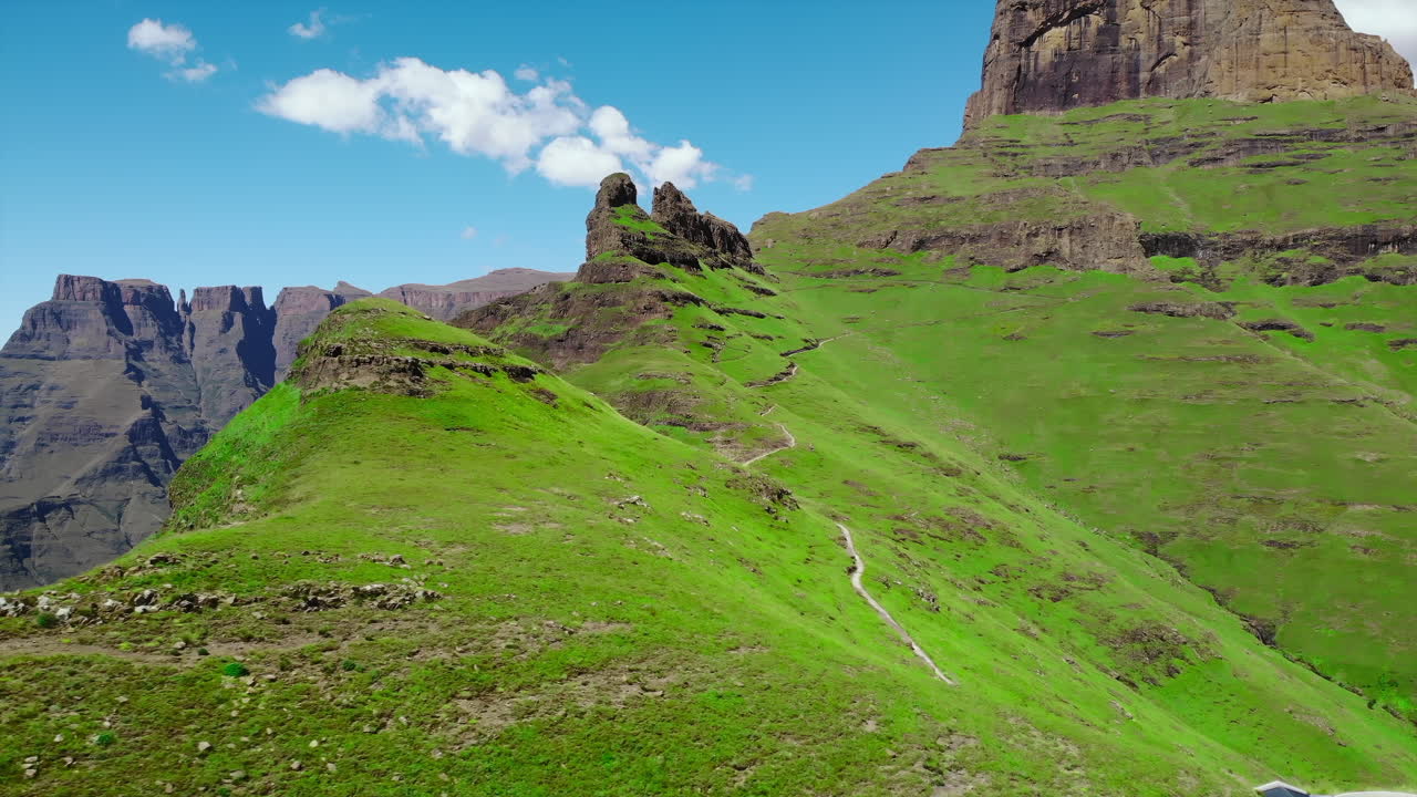 경치 좋은 산악 풍경