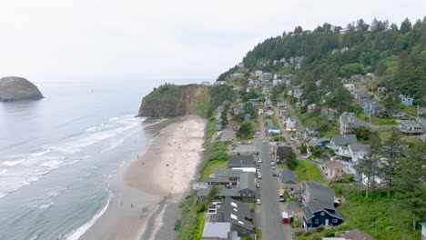 High-quality-aerial-footage-of-the-Oregon-coast