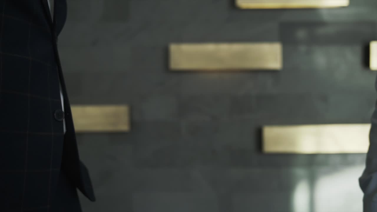 비즈니스 손잡이