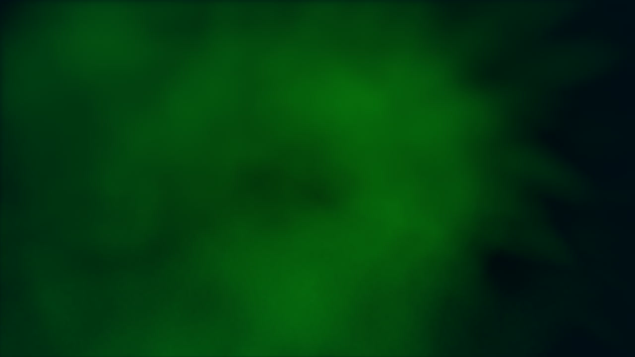 ondas de neón místicas y oscuras en el espacio negro