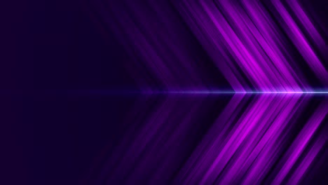 abstract arrow shaped lights background seamless loop 4k stock video