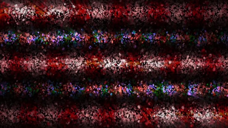 Modello geometrico astratto colorato