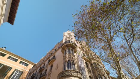 a sunny day in palma, mallorca: walking through the historic streets