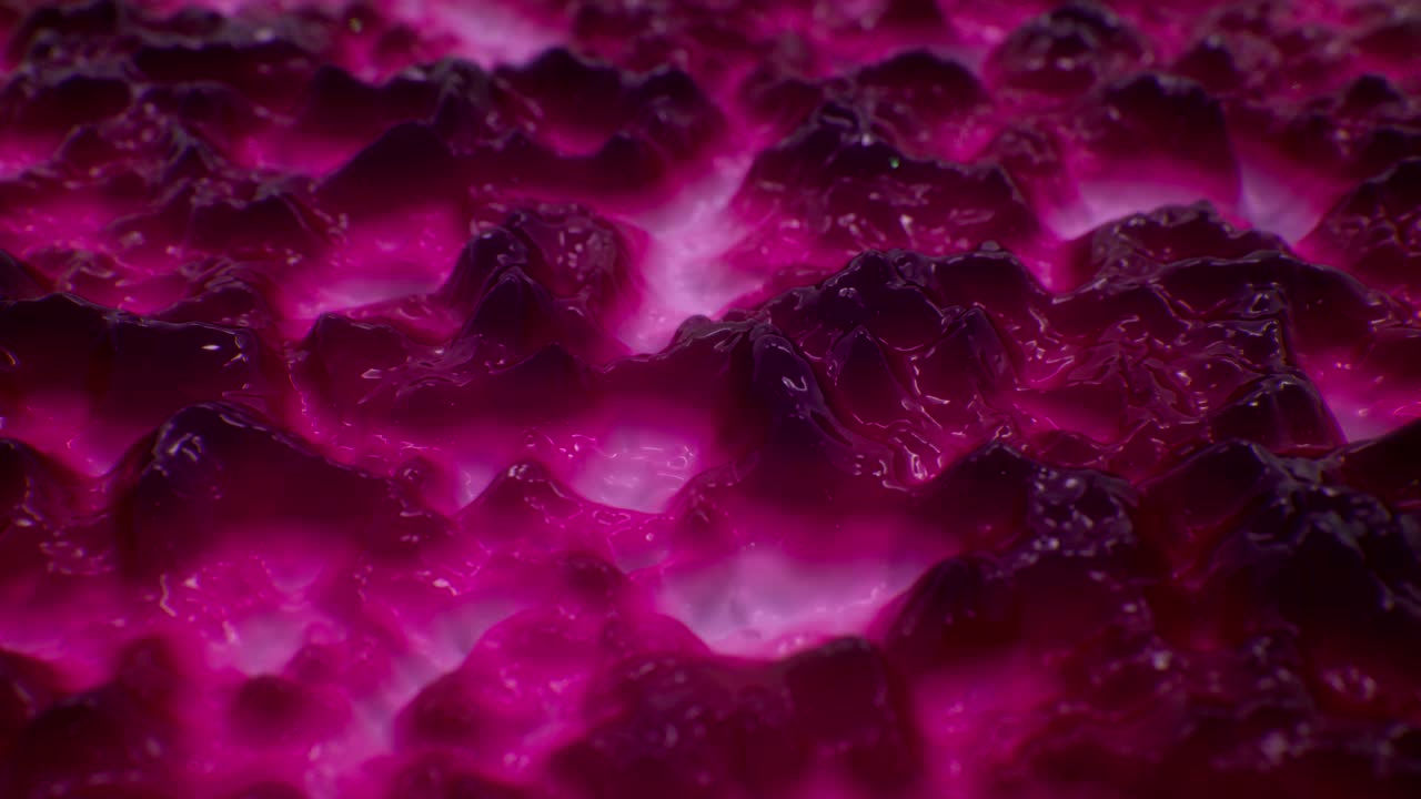 4K Abstract Ferrofluid.