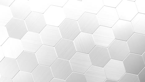 abstract hexagons background.  seamless looping.