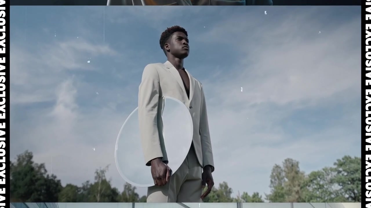 Montaggio dinamico di moda e stile di vita con motion graphics