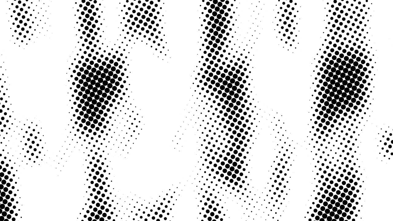 medio tono de muchos puntos, fondo abstracto generado por computadora, fondo de renderización 3d con efecto de ilusión óptica