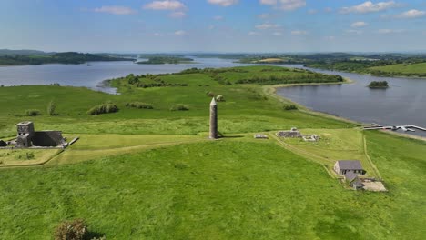 devenish island, county fermanagh, 북아일랜드, 2023년 6월