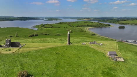 devenish island, county fermanagh, northern ireland, june 2023