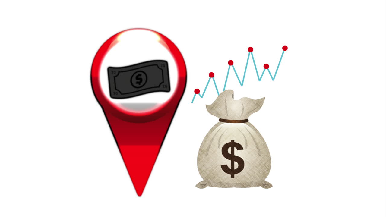 재무 및 경제 가방 돈