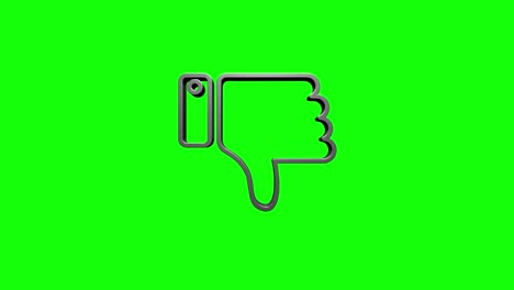 social media icon design. outline web icon. motion graphics.