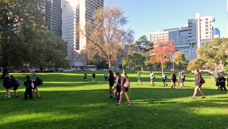 kids enjoying outdoor activities in a park