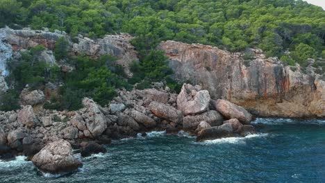 beautiful cliff on coastline