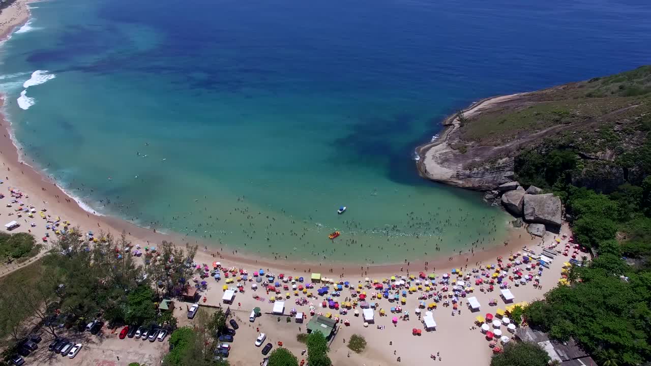 playa del paraíso, hermosa playa, maravillosas playas de todo el mundo, playa de grumari, río de janeiro, brasil