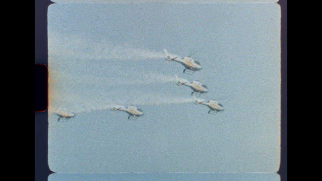 Formation of Helicopters in Flight