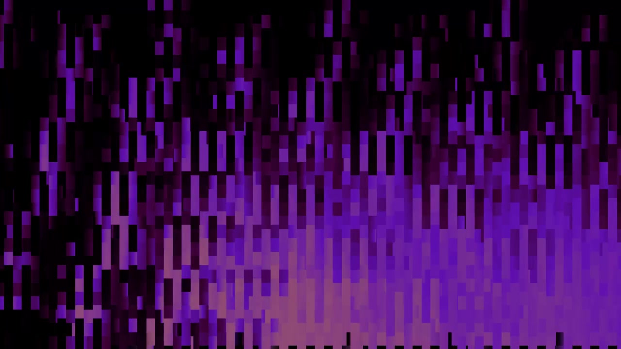 Sfondo astratto viola con effetto glitch digitale