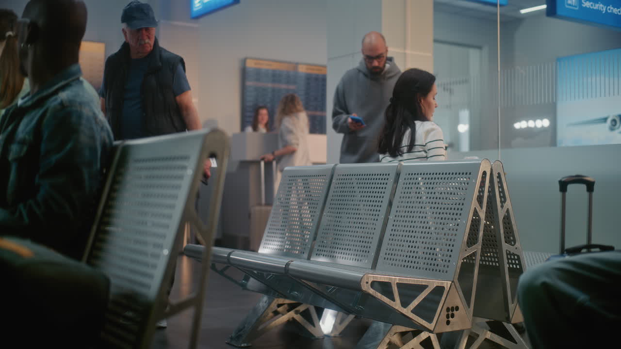 Airport Waiting Area