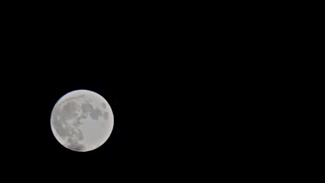luna llena en fondo negro que ver los detalles en la superficie. mirar de nuevo es impresionante órbita lunar adecuada planeta tierra.