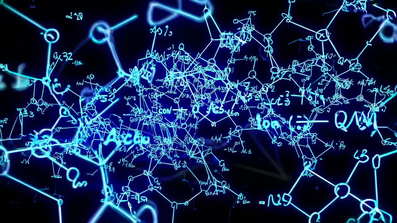 Abstract Network of Scientific Equations