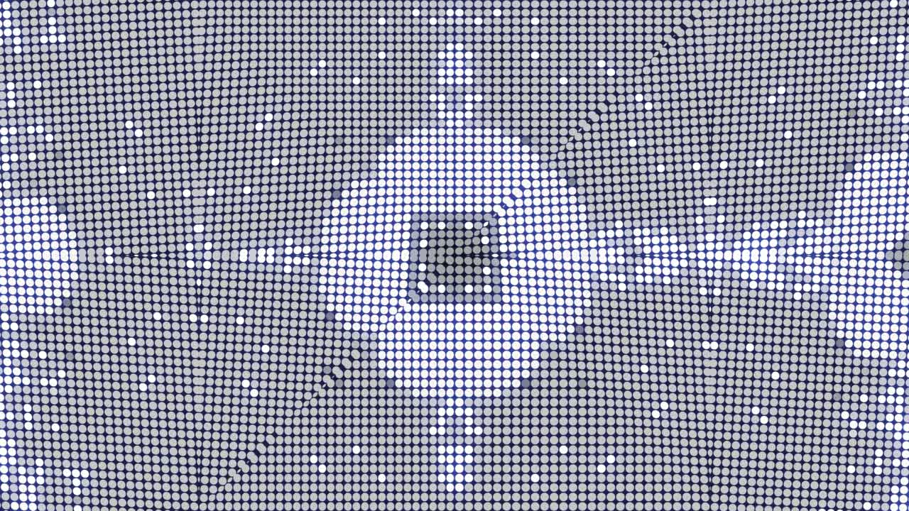 kaleidoscopio en movimiento. gráficos en movimiento de 4k