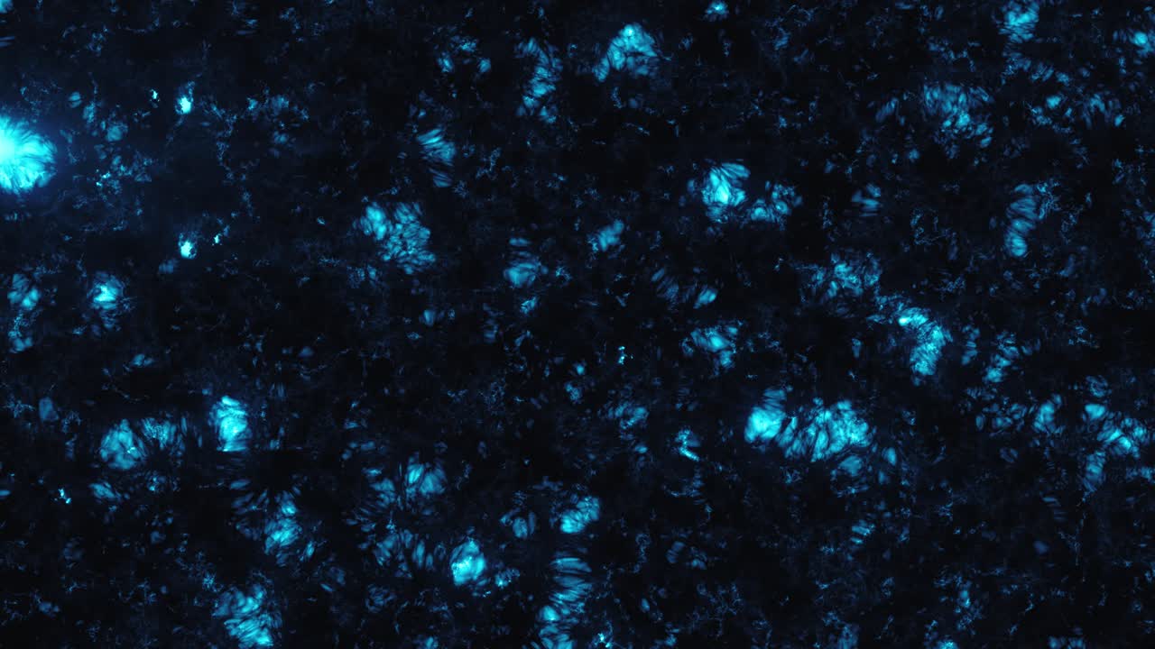 우주 프랙탈 폭풍, 암흑물질, 별 질감 배경
