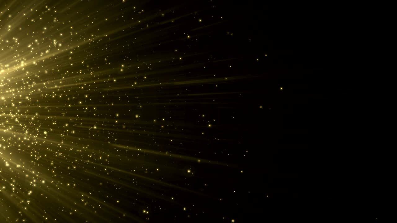 입자 금 반이는 보케상 먼지 추상적인 배경 루프