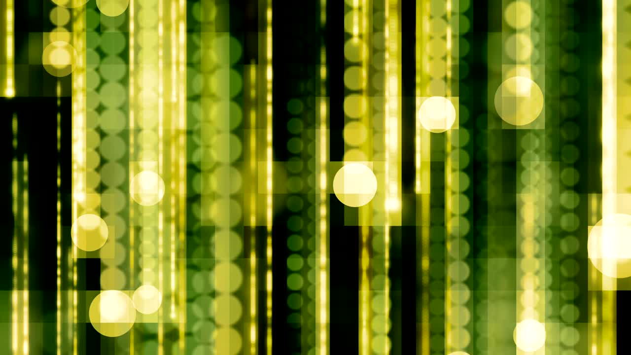 зеленая матрица потока данных