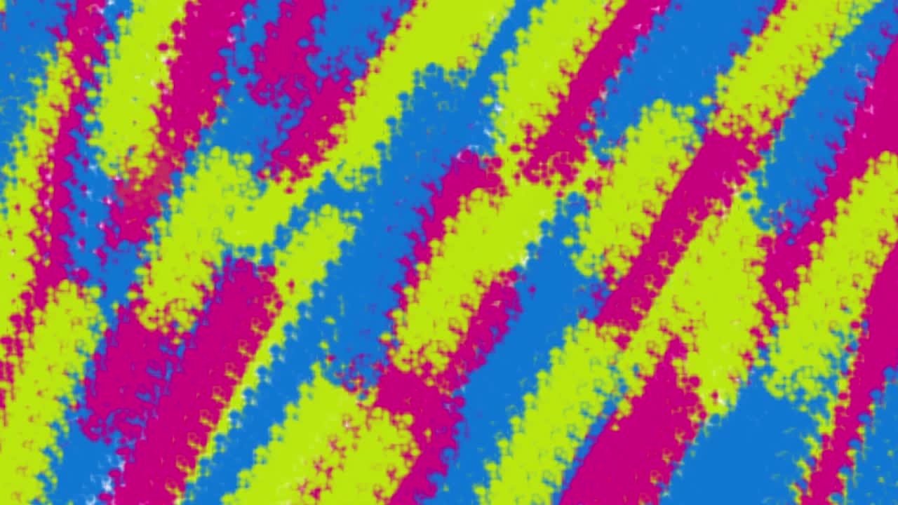 animación abstracta de la pintura. fondo digital colorido dibujado a mano. imágenes incluyeron pantalla verde y luma mate.