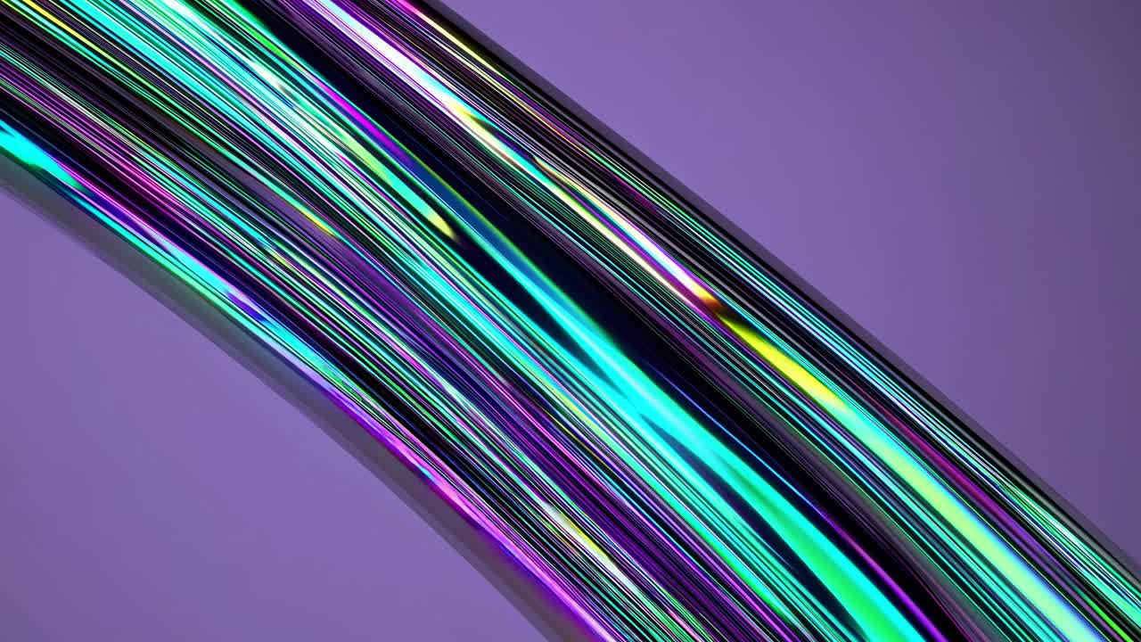 추상적인 금속 튜브 디자인