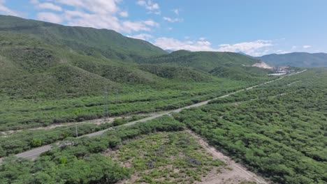 Mountains-and-lush-vegetation-of-Azua-in-Dominican-Republic