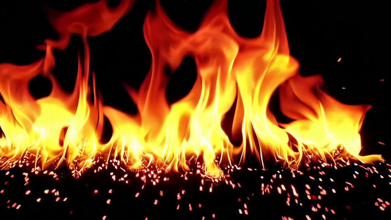 Dynamic Fire and Flame Backgrounds