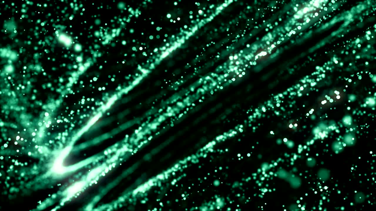 입자 먼지 추상적인 빛 보케 모션 제목 영화적 배경 루프