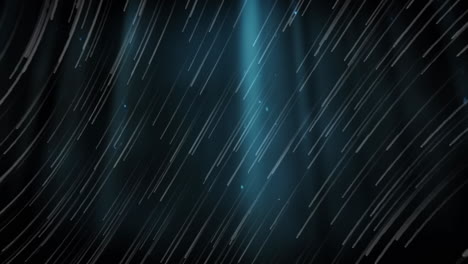 rastros de luz que se mueven contra un fondo negro