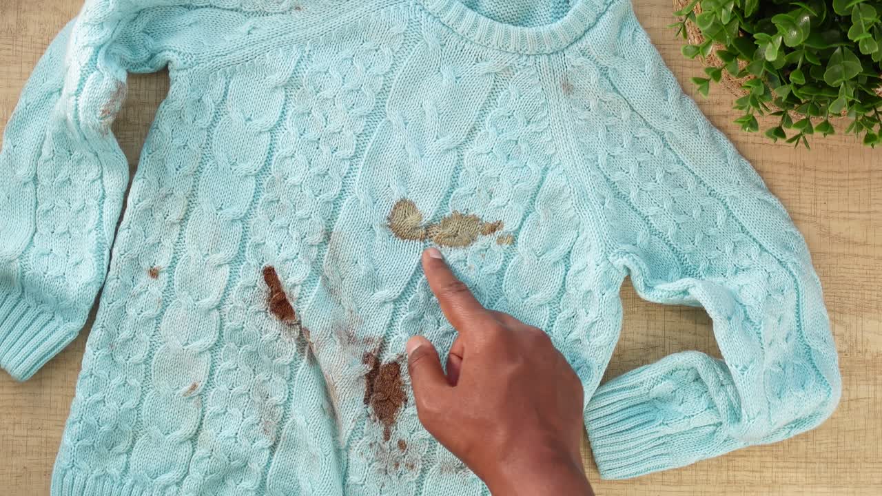 Stained Sweater
