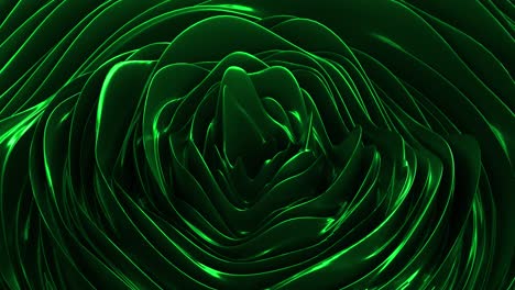 fondo abstracto con campo de onda de ruido rosa. paisaje abstracto superficie desplazada de montaña. plantilla de fondo moderna para documentos, informes y presentaciones. animación 3d de bucle sin costuras de 4k